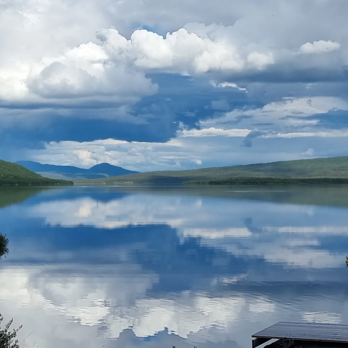 Vy från Hotell Klimpfjäll