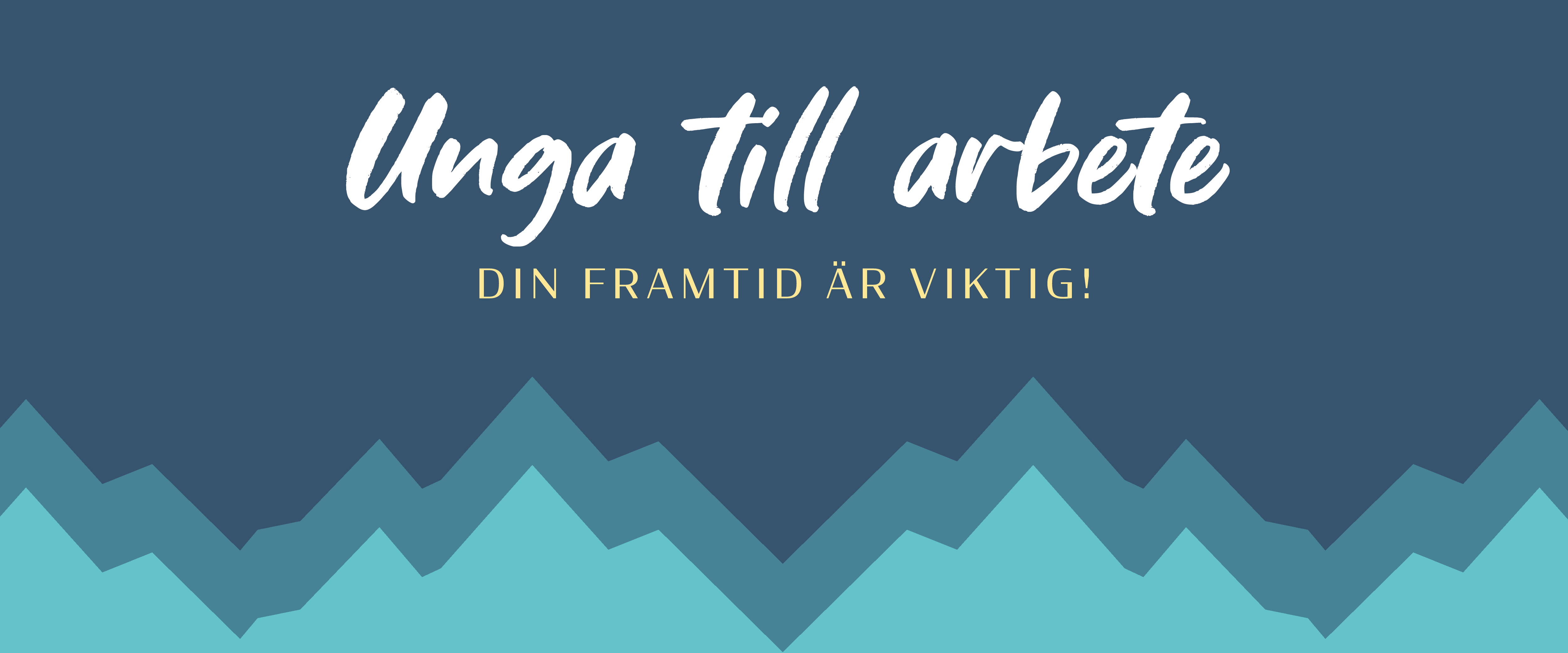 Header för Unga till arbete