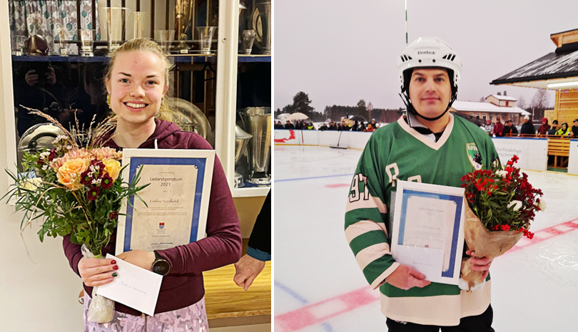 Porträtt: Evelina och Erik.