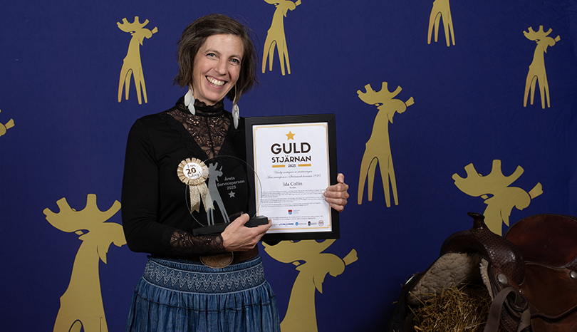 Porträtt: Ida Collin.