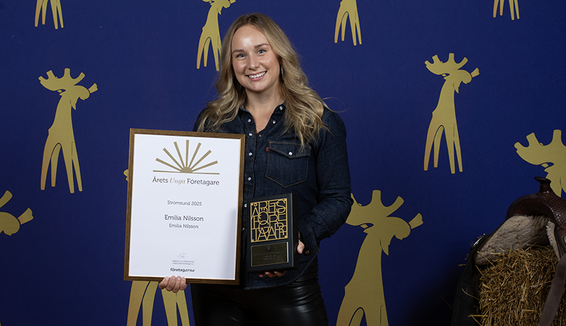 Porträtt: Emilia Nilsson. 